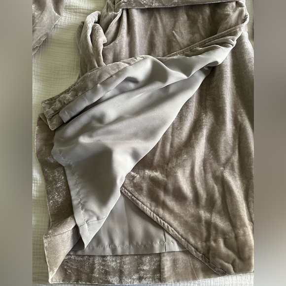 J.Crew Velvet Wrap Dress - Picture 3 of 3